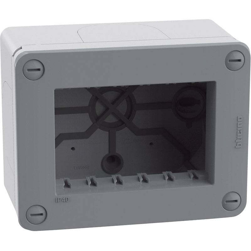 MATIX GO Scatola idrobox 3 moduli IP40 bianca 28403W - 28403G MATIX GO Scatola idrobox 3 moduli IP40 bianca 28403W - 28403G